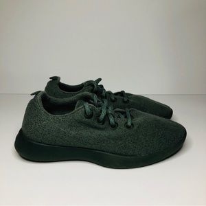 Allbirds Wool Runner Shoes Womens Size W8 Athletic Running Comfort Green